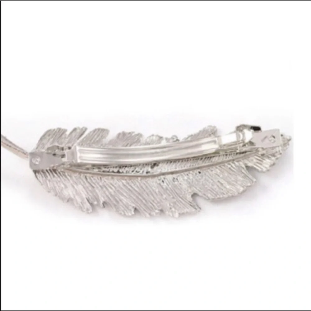 Boho feather hair clip Barrett